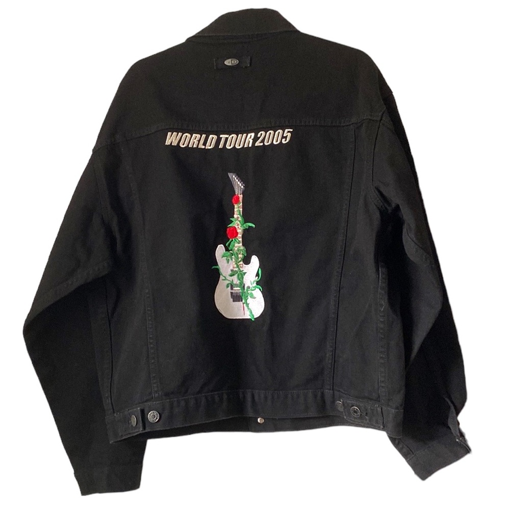 ID WEAR NWT Black Denim ‘Trans-Siberian Orchestra World Tour 2005’ Jacket, L.